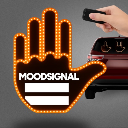 MoodSignal™ LED Hand Sign